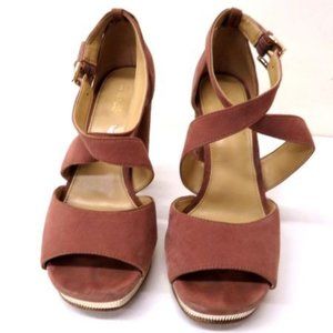 Michael Kors Pink Platform Heels size 7